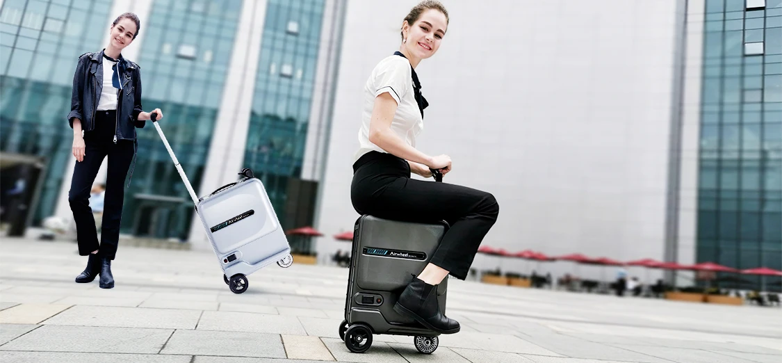 Самокат airwheel чемодан скутер тележка для верховой езды багажная сумка электронного скутера
