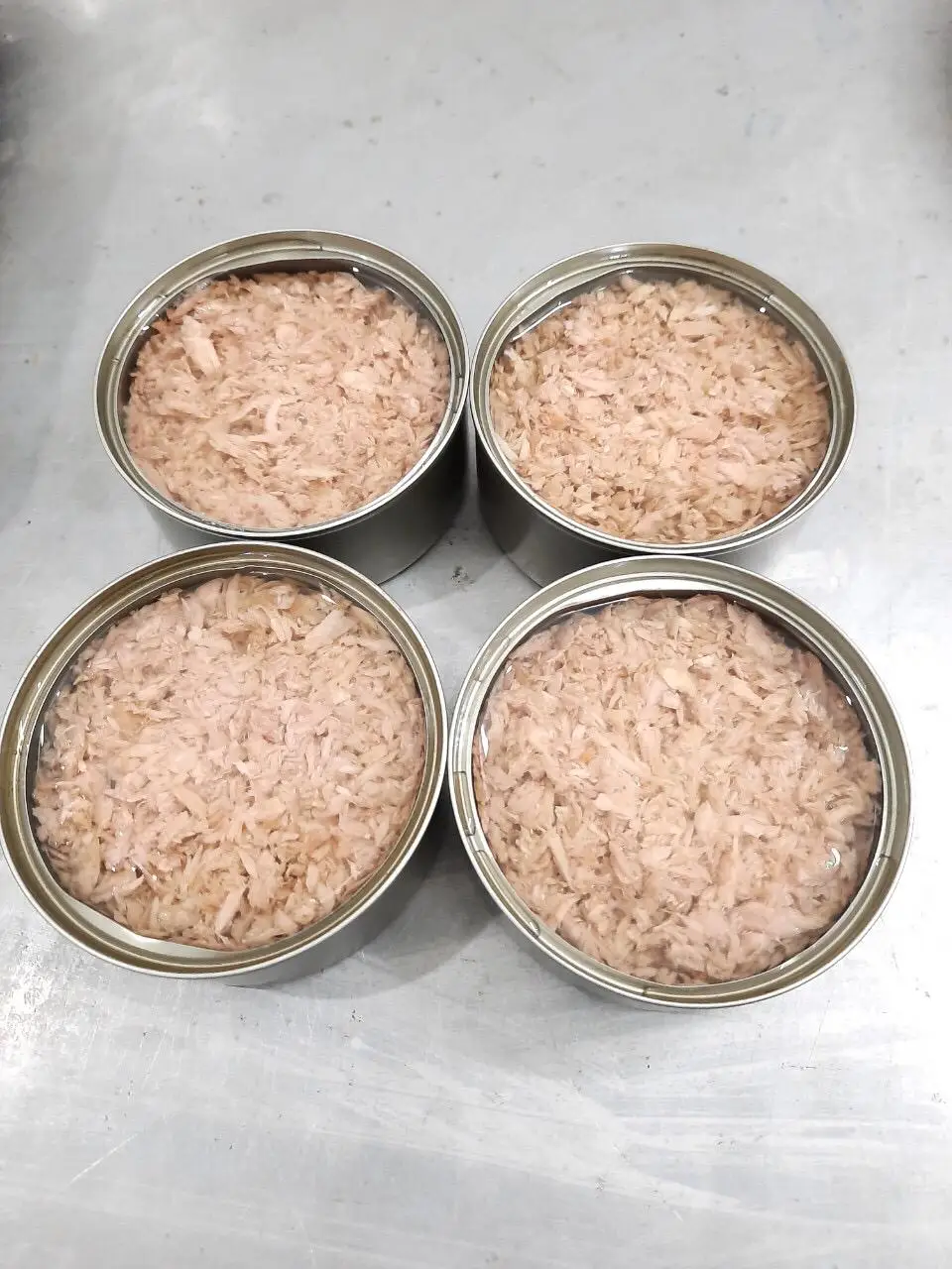 
Skipjack Tuna Canned Light Meat Tuna Shredded With HACCP Certification 