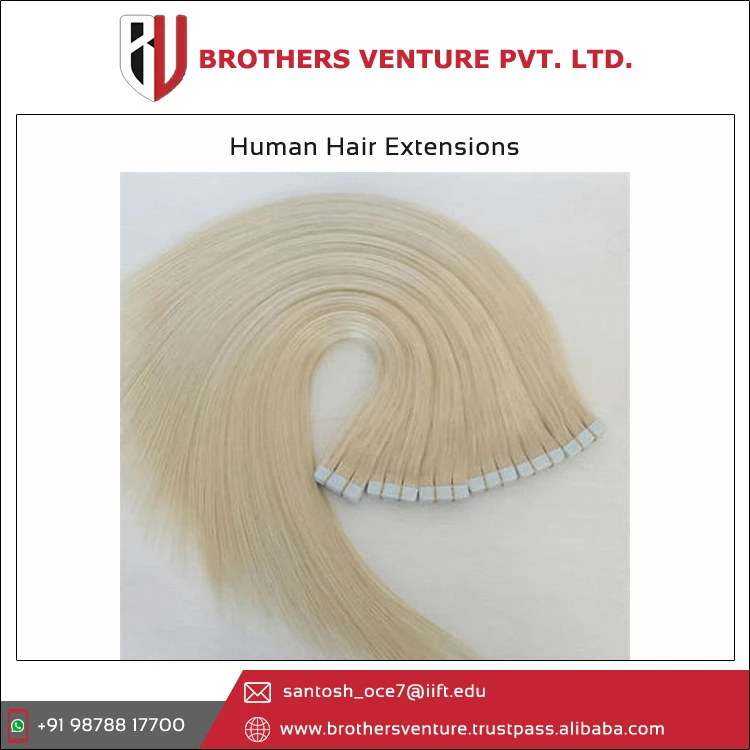 European Double Drawn Russian Human Hair Tape Hair Extension, High Quality Natural Remy Tape In raw Hair Extension