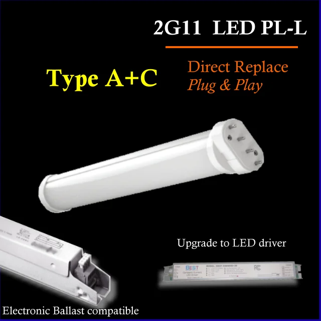
2G11 LED Lamps:Retrofit LED Lighting 2g 11 pl 
