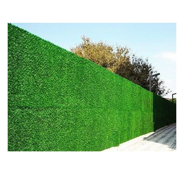 Best price ! High Quality Wholesale Grass Fence Panel Wall Hedge Decor Privacy Fence Panel Grass