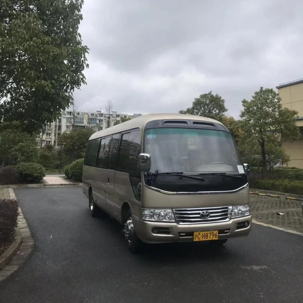 Used Toyot bus/ 2017  coaster city bus