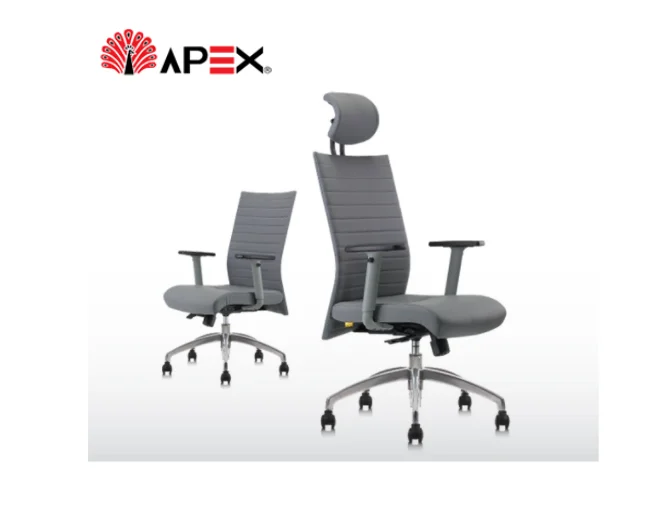 Minimalistic Elegant Becko Series Office Furniture Adjustable Backrest Synthetic Leather Chairs Visitor Guest