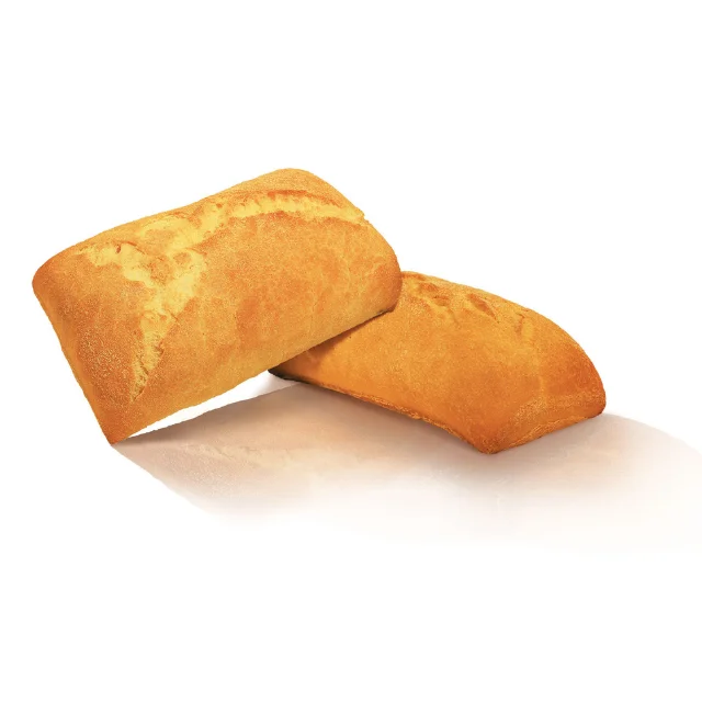 Made In Italy Gourmet Frozen Fully Baked 100g Ciabattina Bread with Durum Wheat Semolina for Supplier