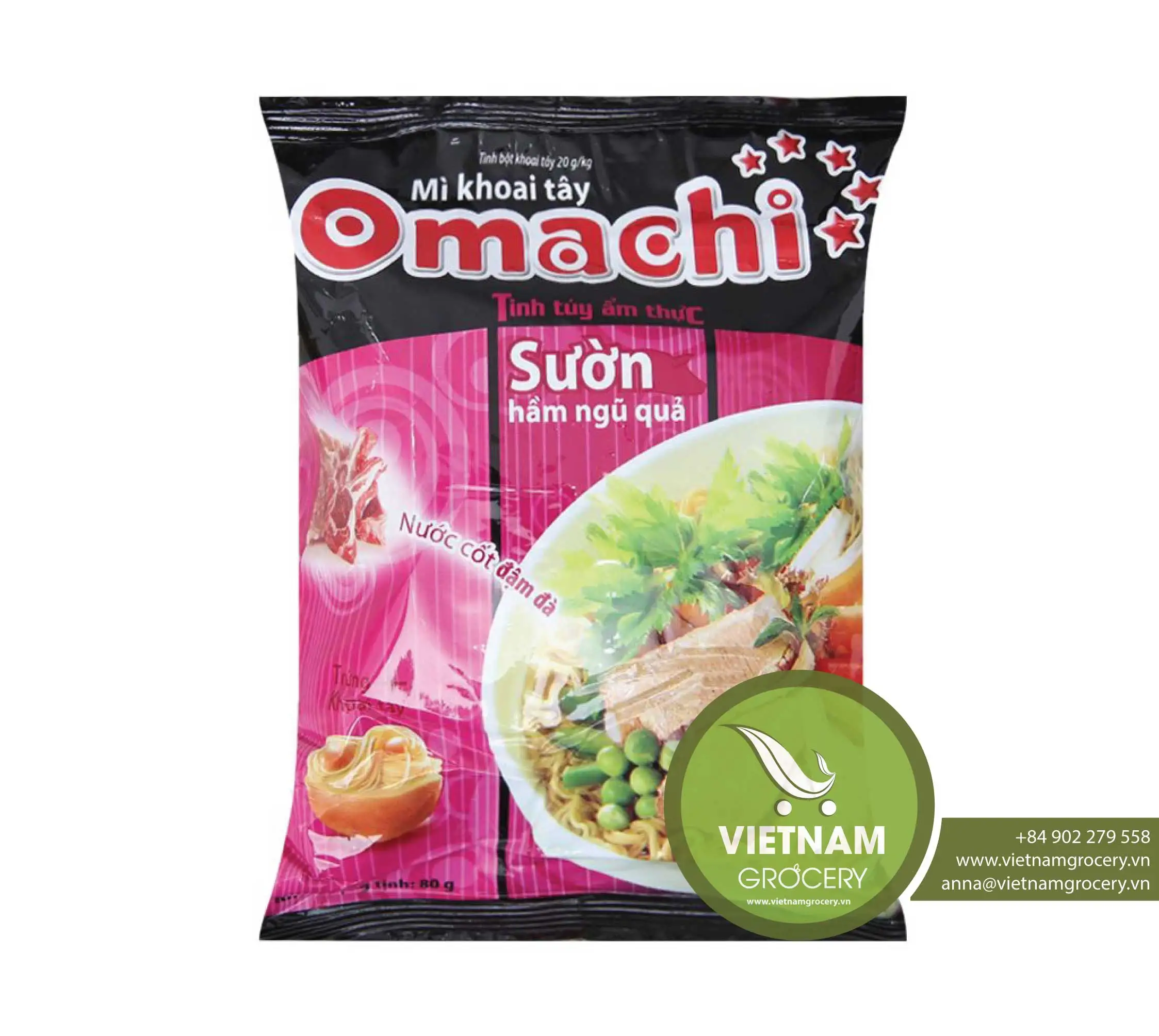 Omachi Potato Noodles With Five Fruit Ribs Stew Good Price