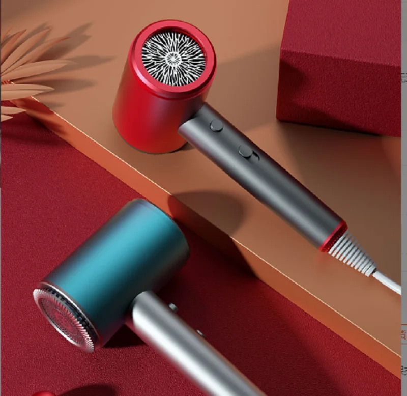 Hair dryer household hair salon high-power blue light ion cooling thermoelectric hair dryer