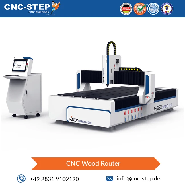 3780x2350x2100 мм серводвигатель CNC деревообрабатывающий станок T-Rex Servo-1530 от производителя