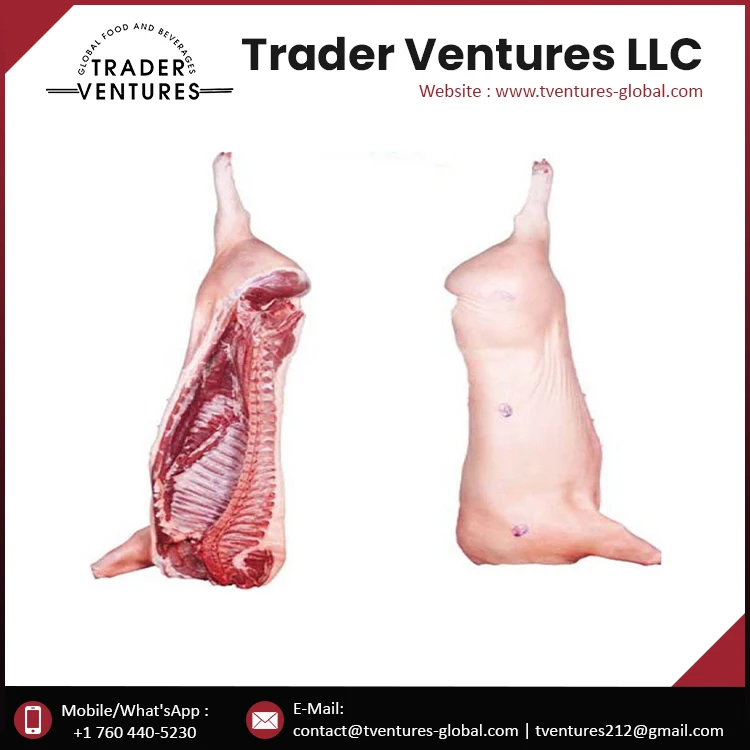 Quality Export Grade High Quality Reasonable Price Natural Frozen Pork Whole Carcass