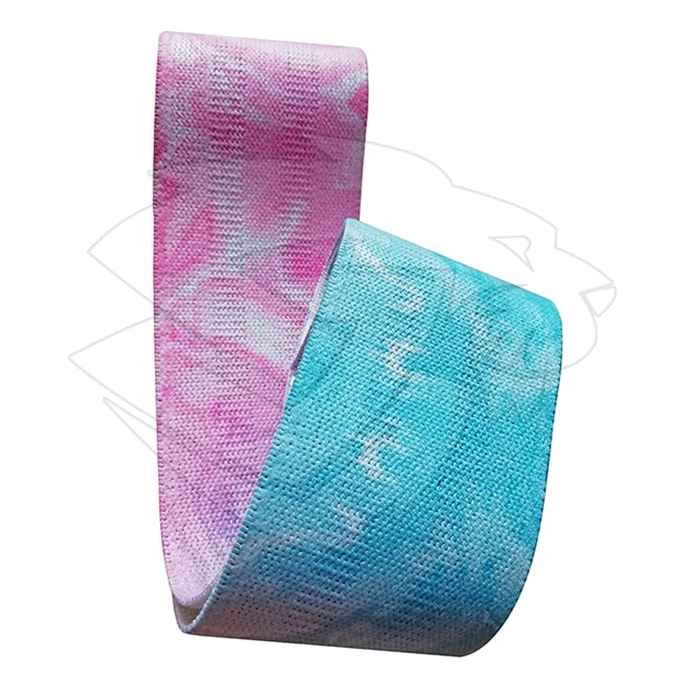 wholesale Non Rolling Fabric Resistance Bands Exercise Set of 3 Booty Bands