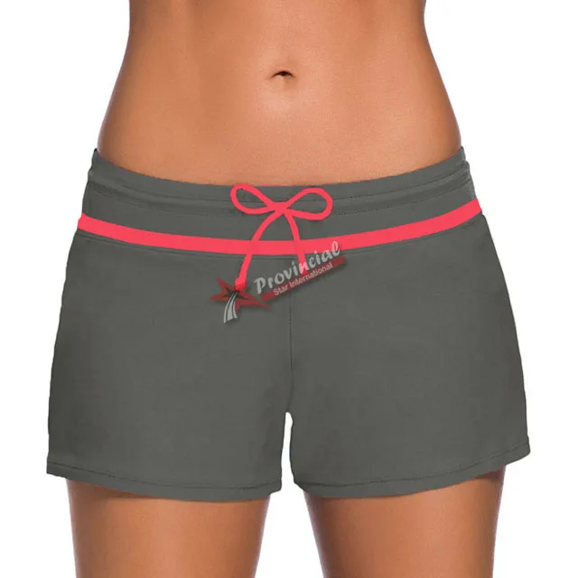 Женские пляжные шорты женские штаны для плавания с узором в багажнике Шорты девочек женщин