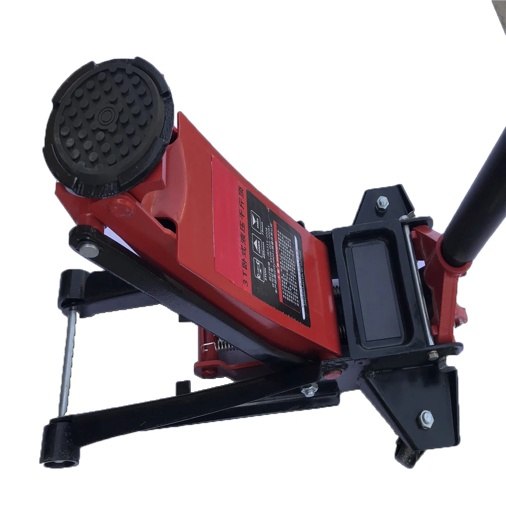 portable pneumatic air horizontal hydraulic 3 ton car stand