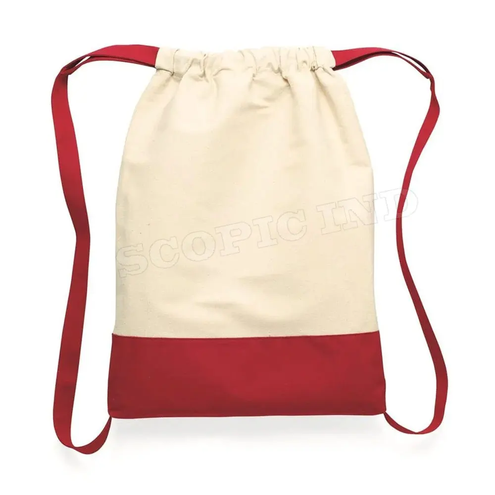 Wholesale Custom Polyester Nylon Gift Shoe Bag Pull String Bags Bulk Drawstring Backpack With Logo Print