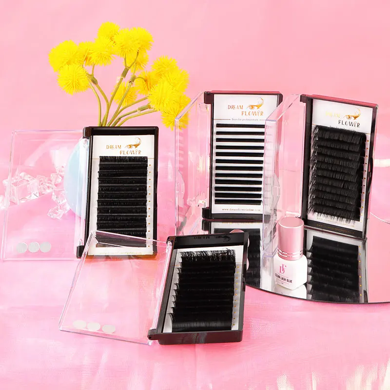 Premium Quality Super Easy Fan Lashes 5-25mm Length 0.05mm Soft Private Label Obeya Lash Extension