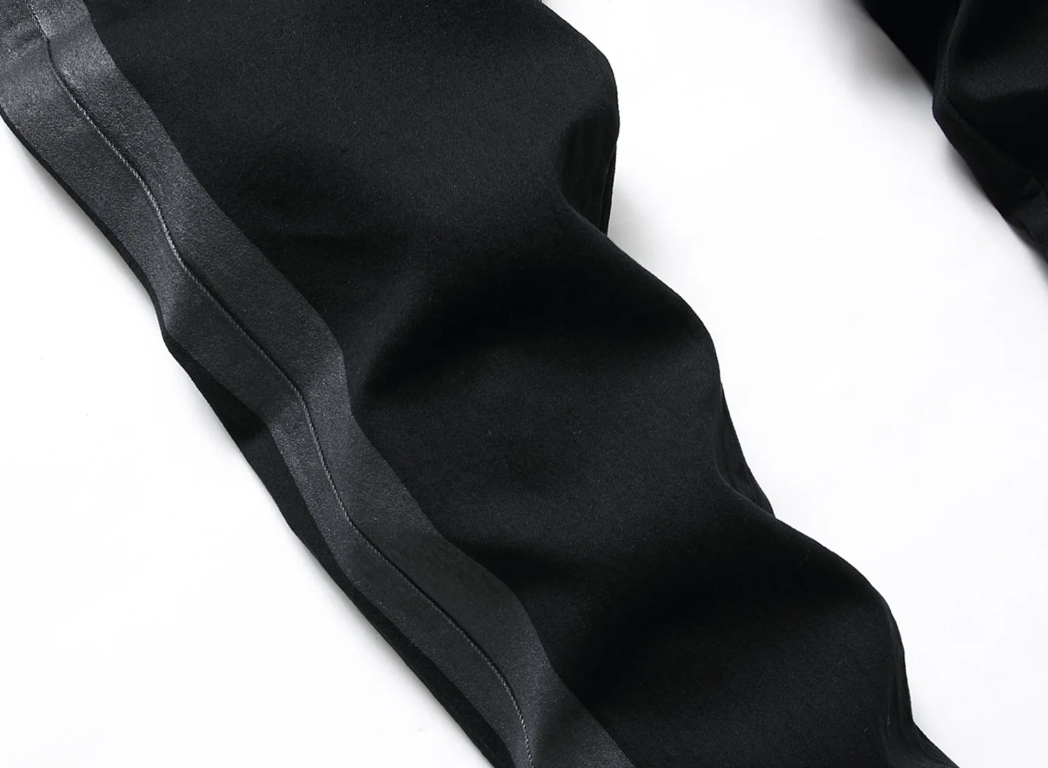 Прямые продажи с фабрики, новинка, мужские черные эластичные джинсы с перекрестными краями Amazon, прямые повседневные мужские джинсы большого размера