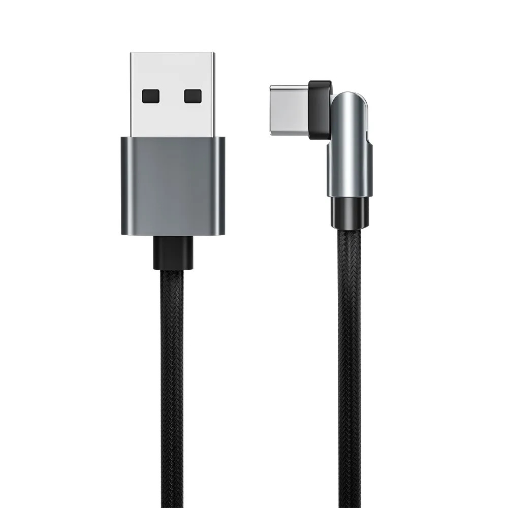 Nylon Braided 180 Rotating Fast Charging Rotatable Usb Cable Micro 5A Usb Data Cable For Iphone Charger Usb Cable