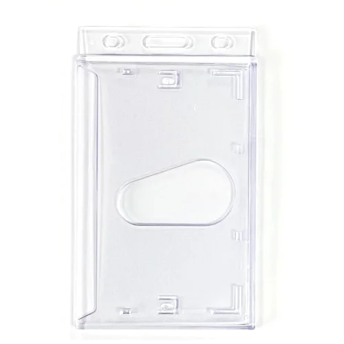 Clear Hard plastic business id card holder