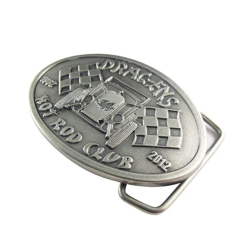 manufacturer metal brass military custom logo stainless steel belt buckle
