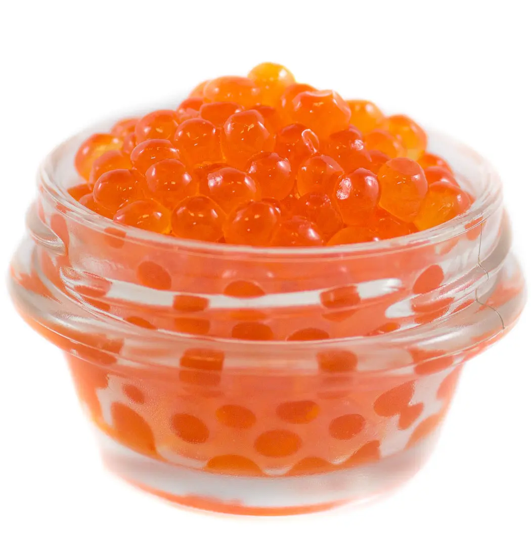Best Quality Salmon Premium Red Caviar Kapitanskaya ( 180 G - 6 35 Oz) On