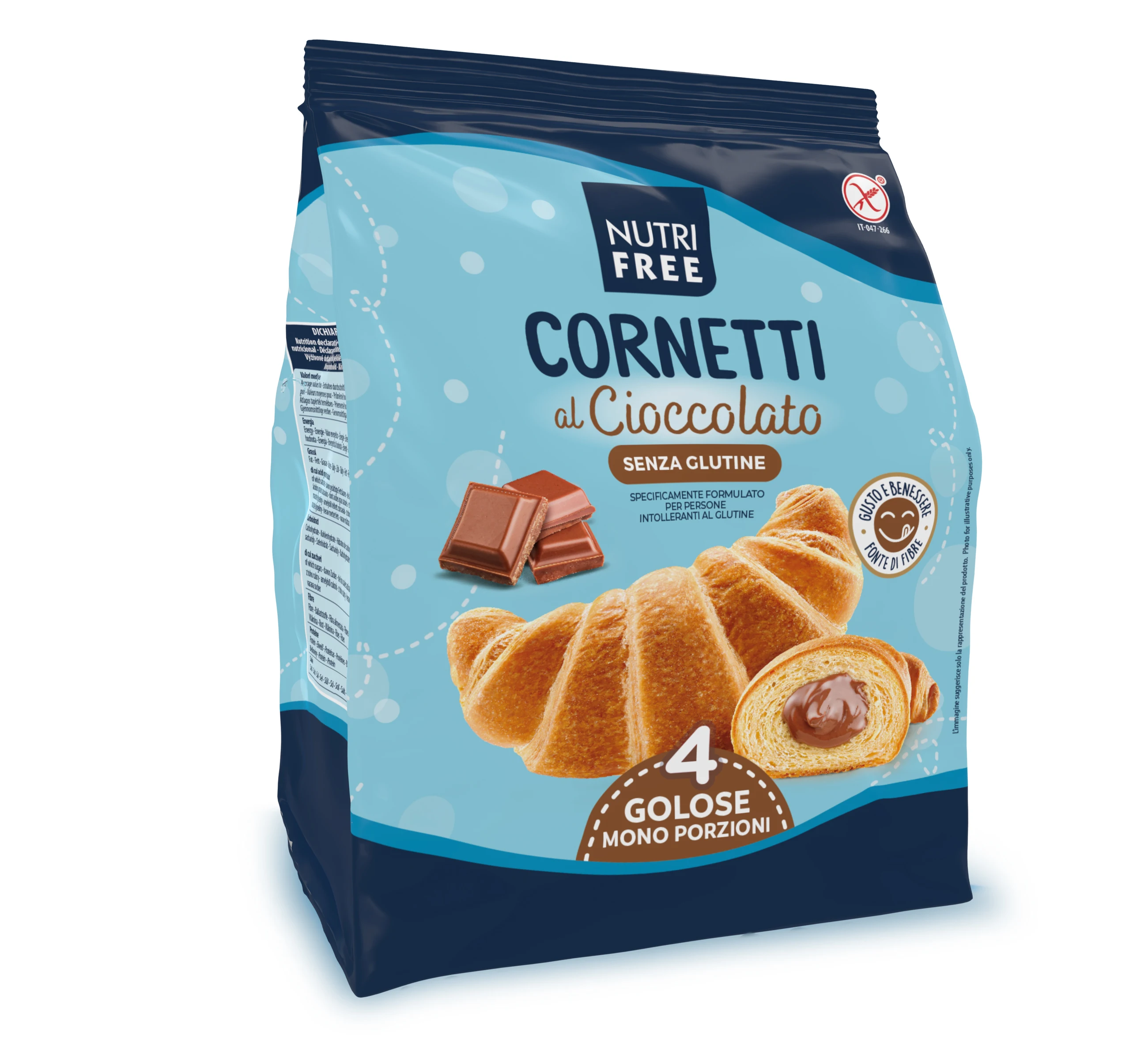 Gluten Free CROISSANT WITH CHOCOLATE FILLING 240g