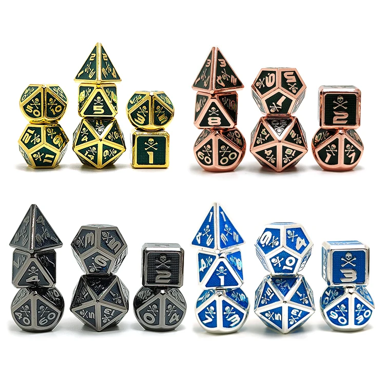 Custom 50mm Jumbo Aluminum Polyhedral Dice Necklace Dungeons And Dragons Dnd Rpg Mtg Table Game Red D4 Dice Set Precision Dice