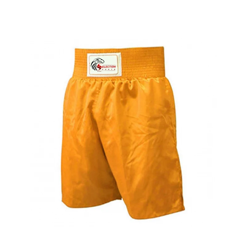 Оптовая продажа боксерские шорты из натурального хлопка для Муай Тай ММА Оригинальные по заводской цене боевых искусств низкой