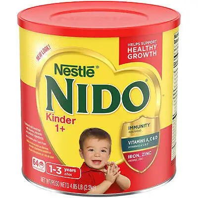 Сухое молоко для детей Nestle молочный порошок консервный в барабане