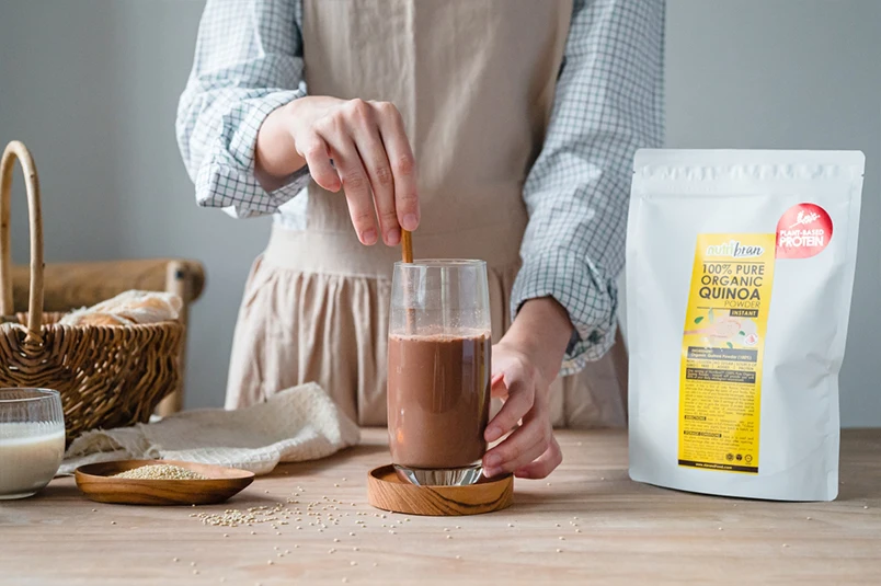 
100% Pure Organic Quinoa Powder - Instant 