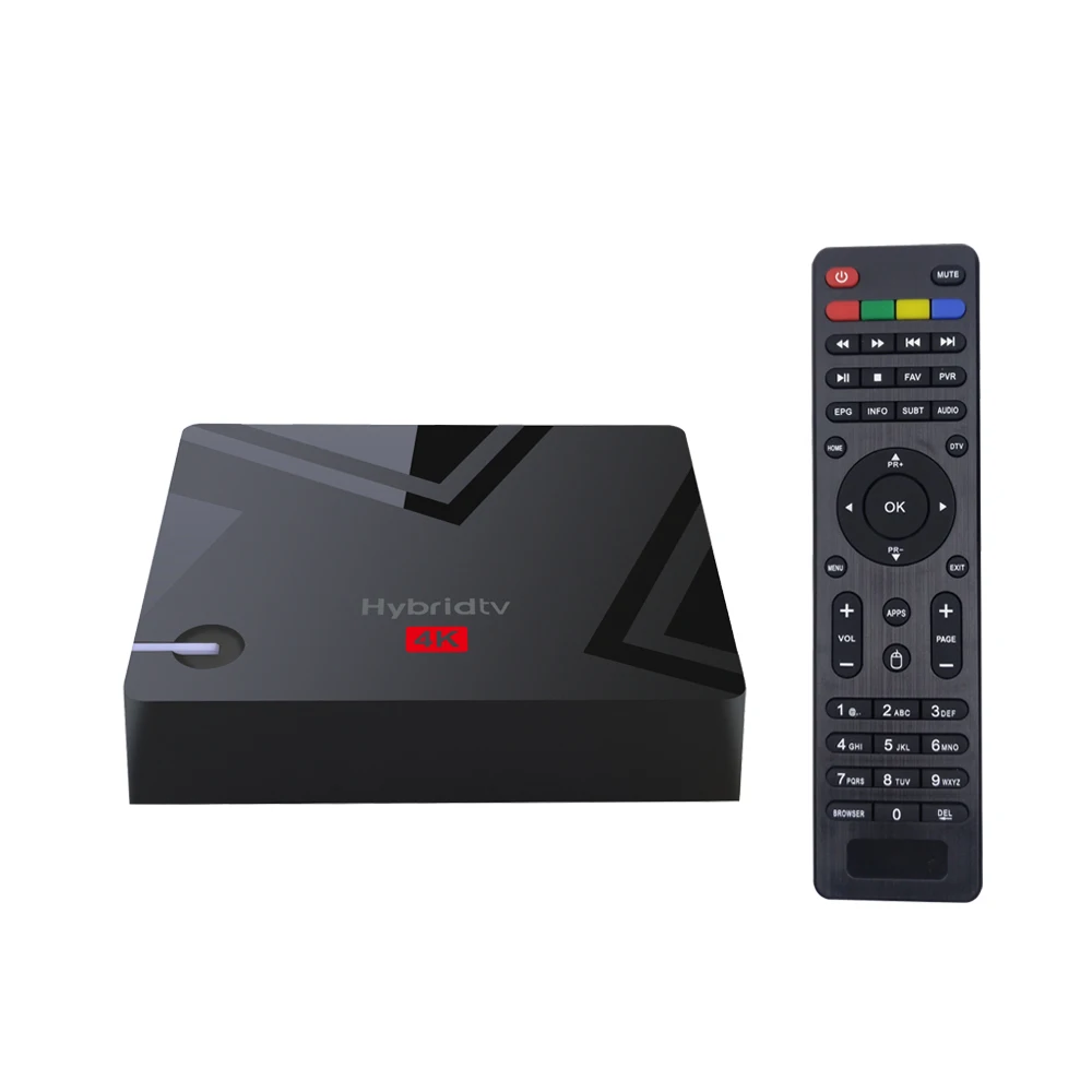 MECOOL K5 2G 16G Android 9.0 TV Box Combo Satellite TV Receiver Android DVB S2 T2