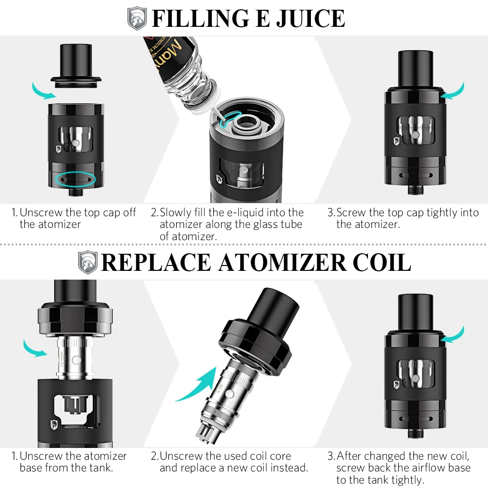 
high watt 100W vape cartridge electronic cigarettes vape pod box mod 