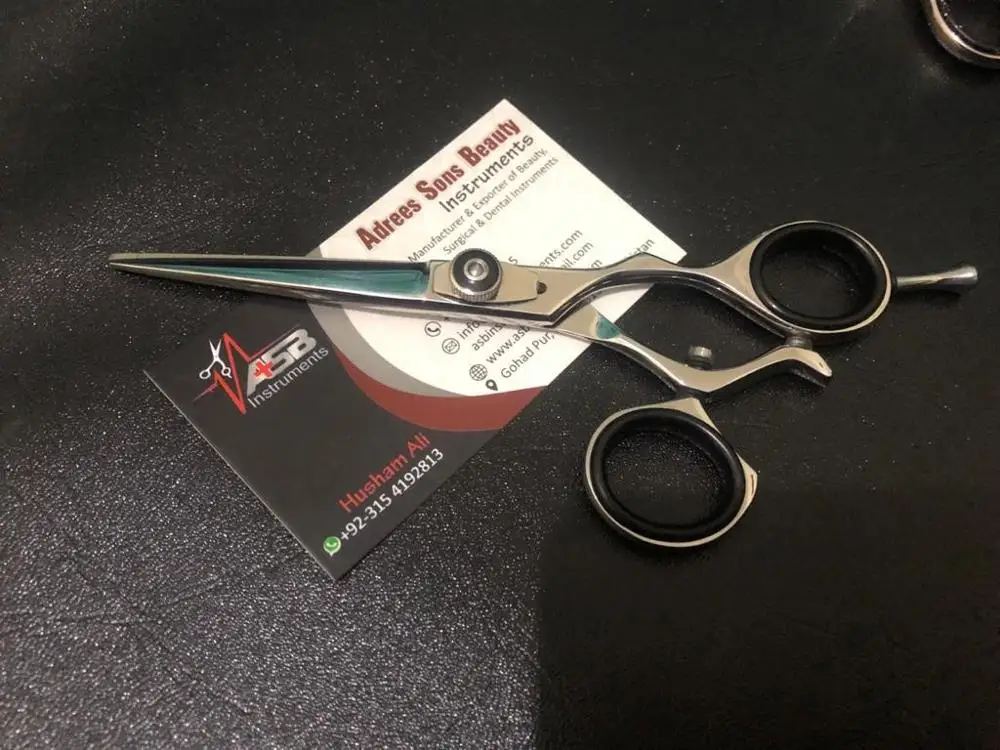 6.0 inches Professional Swivel Ring Hairdressing Hair Cutting Scissors Thinning Barber Salon Shears