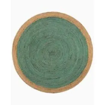 Jute Round Braided Rugs And Carpets Wholesaler Manufacturer Best Quality Jute Carpets Best price In India Delhi