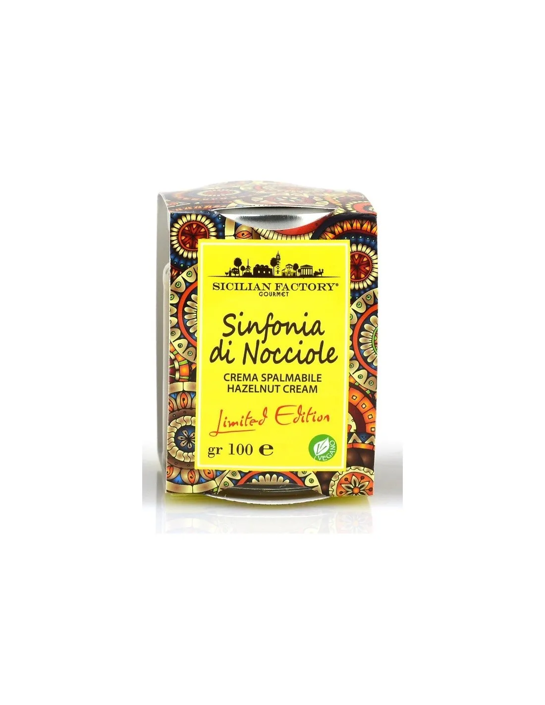 Made in Italy - White Cream with 35% Sicilian Hazelnuts - Hazelnut Spreadable Cream without Palm Oil