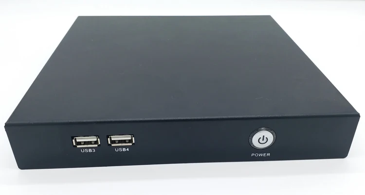 Маленький безвентиляторный Win8 Linux Ubuntu J1900/I3/I5/I7 Мини ПК