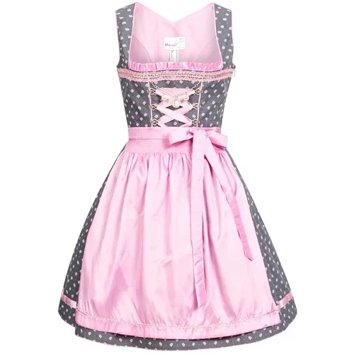 TOP MAX Germany Tradition Costume Oktoberfest Beer Girl Costume Bavarian Dirndl Dress with Apron