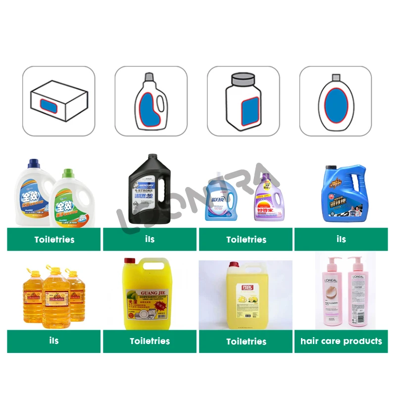 automatic round bottle labeling label making machine square bottles