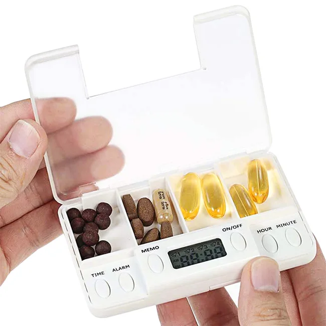 Digital Multi-function Pill Box Timer with Alarm