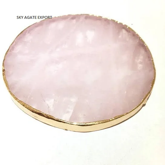 
Оптовая продажа, натуральные подставки из розового кварца для украшения офиса и дома: Купить из неба, экспорт Агата 
