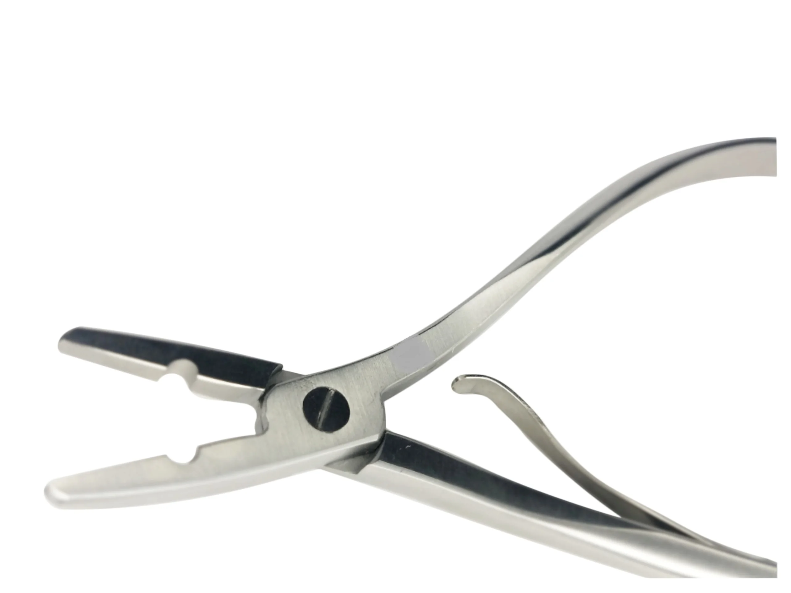 Professional Micro Ring Hair Extension Tools High Quality Stainless Steel Pliers with Premium Silicone Material