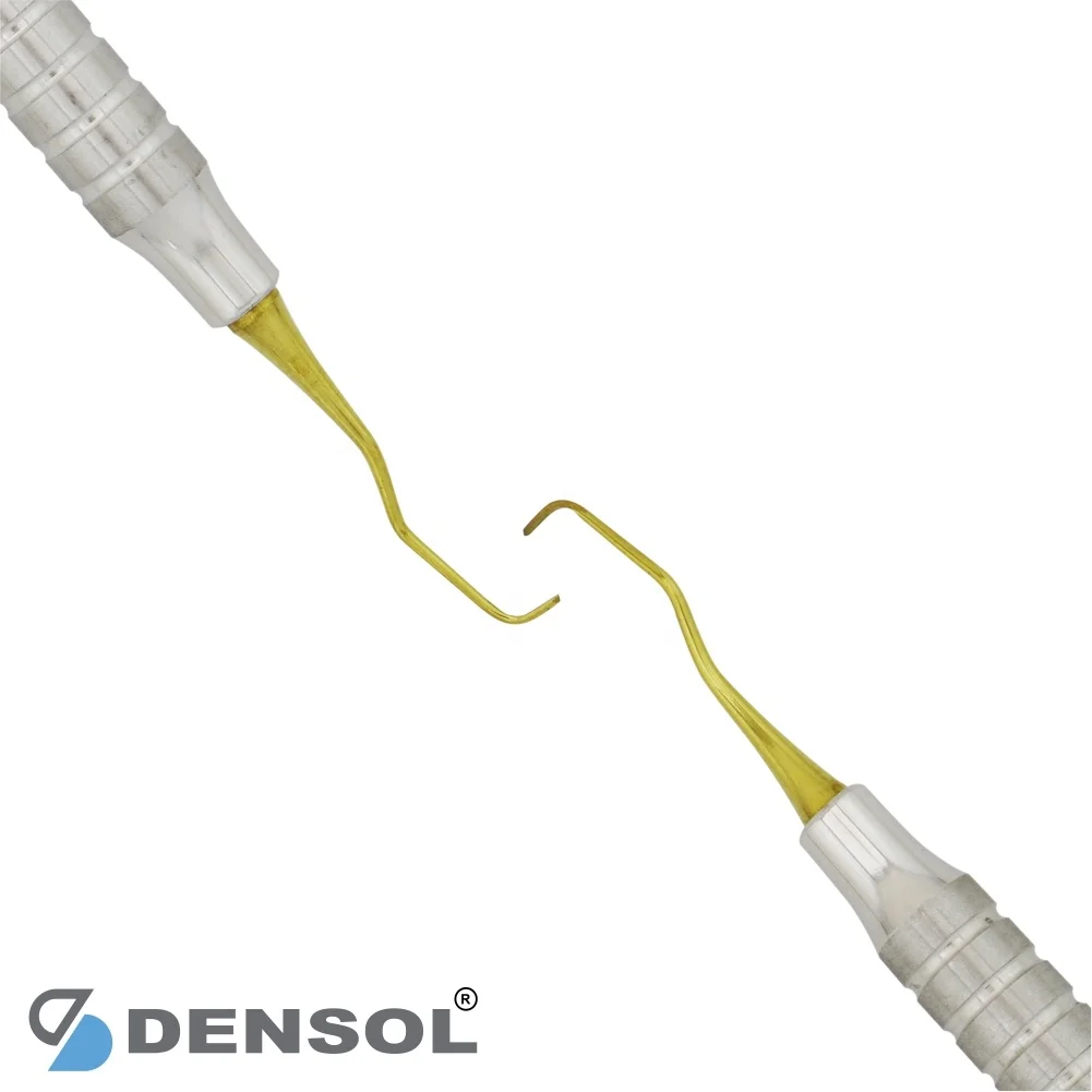 Wholesale Price Professional Manufacturer Dental Gracey Dental Gracey Curettes (1-2) Stainless Steel Periodontal Scaler