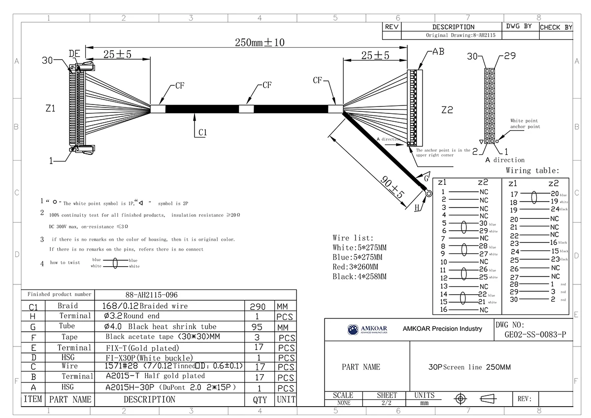 30 pin lvds to 30 pin edp converter assembled lcd tv full hd lvds cable