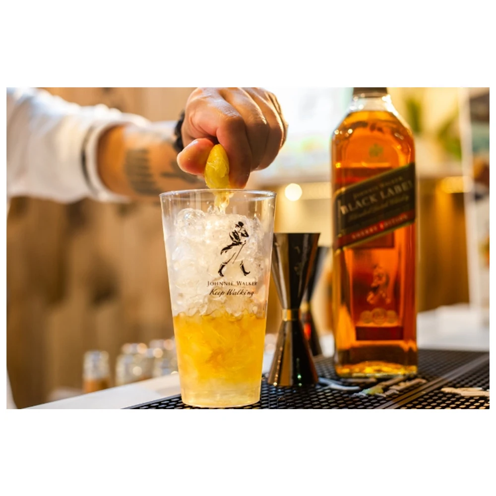 
High-end Long Note Miniature Black Label Whisky from Scotland in Note of Sultanas Mixed Peels 