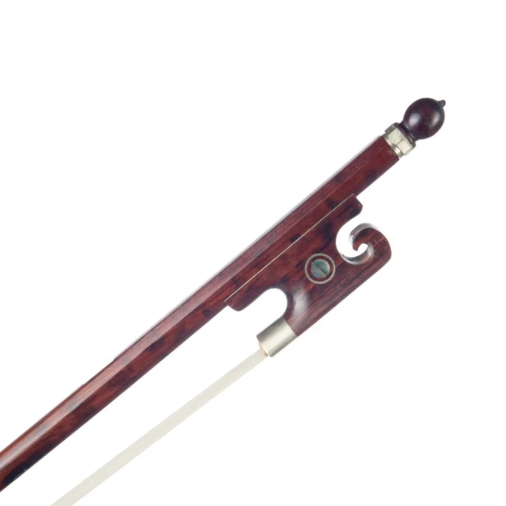 NAOMI 15' 16' Baroque Style Viola Bow With Snake Wood Frog White Horse Hair Well Balanced Violin Accessories