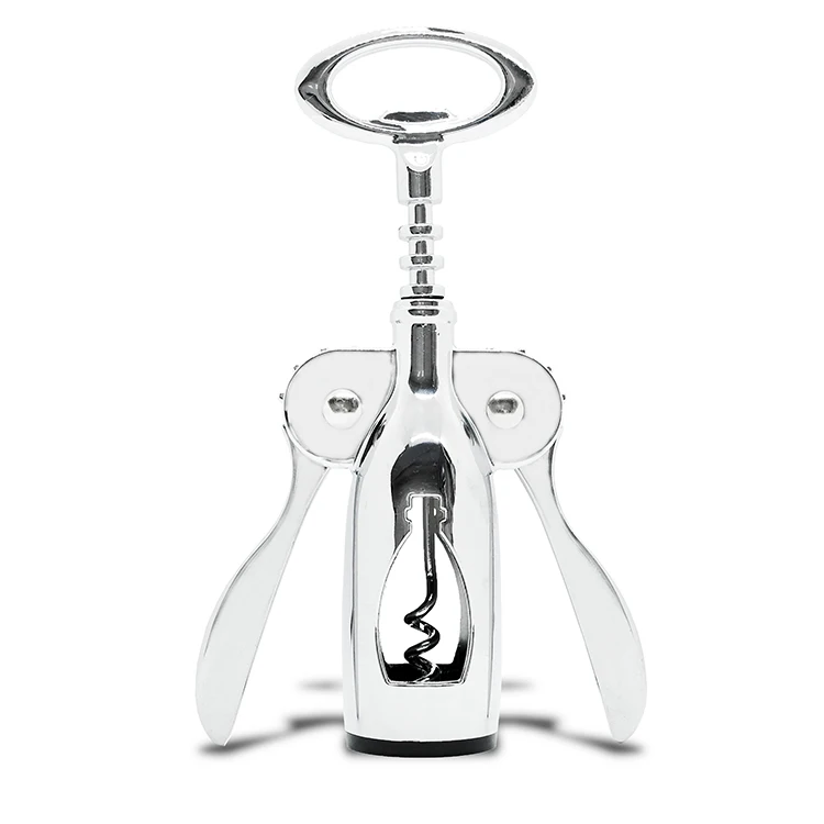 Zinc Alloy Steel Drill Wing Corkscrew Wine Bottle Opener