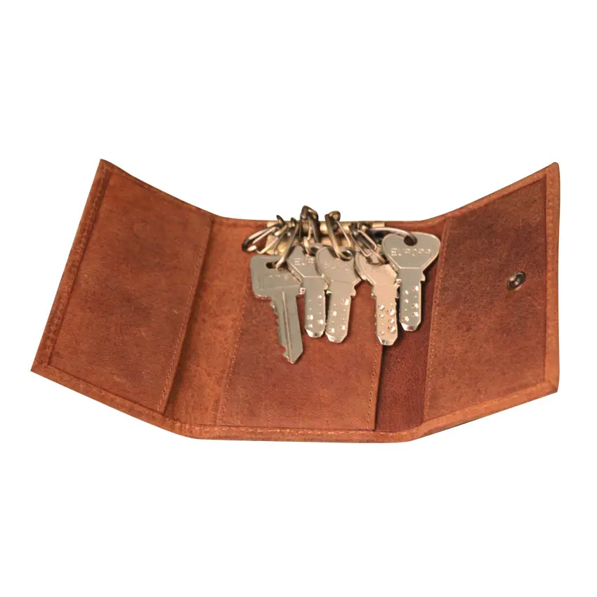 Оптовая продажа, индивидуальный дизайн, модный кошелек из искусственной кожи, держатель для ключей, Органайзер