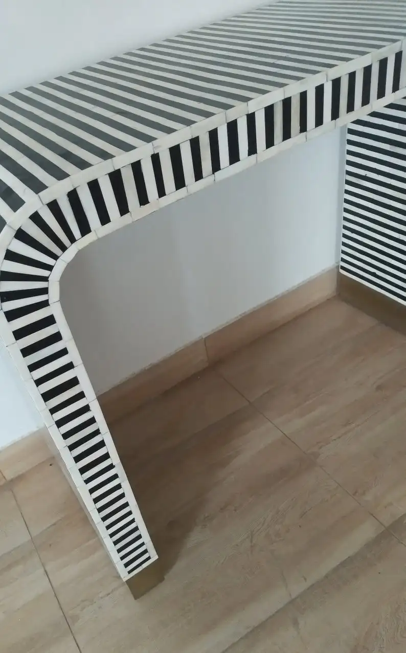 Best Quality Bone Inlay Console Tables Luxury Side Table For Living Room Console Table Furniture