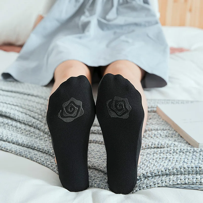 customise colour summer trending ultra low cut no show sox Women Non Slip Cotton Liner hidden Socks Women