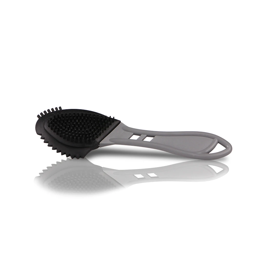Suede Nubuck Brush with PP Bristle 4 way sued and nubuck cleaning brush