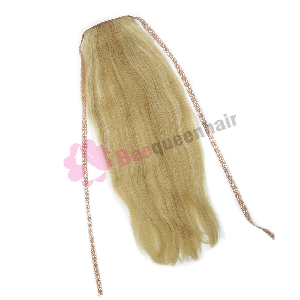 
Wholesale Buy 10 To 30 Inch Romantic curly Vietnamese ponytail for woman Human Hair Extensions 