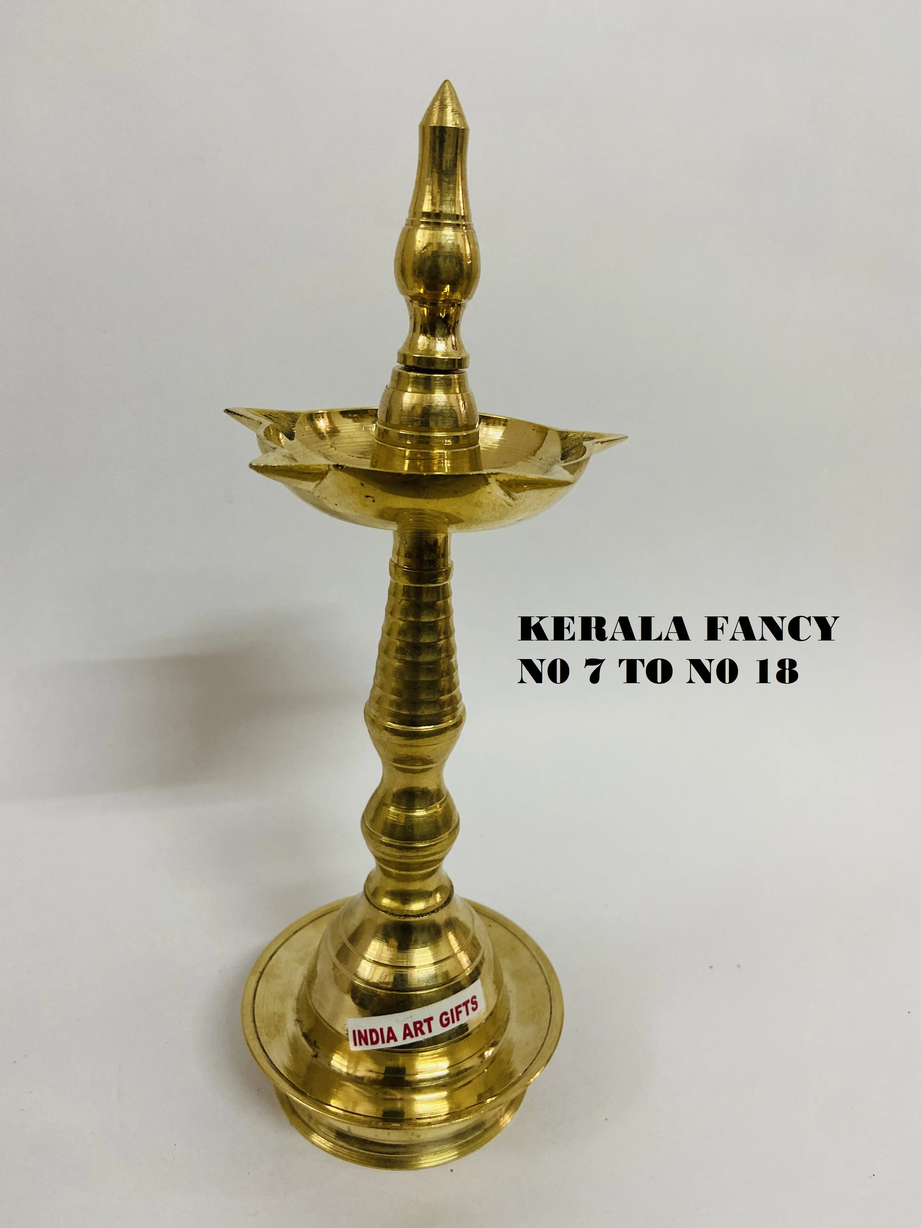 Латунная подставка Diya индийский декор масляная лампа фитиль масла домашний дужки ручной работы Deepak для декора Kerala по лучшей