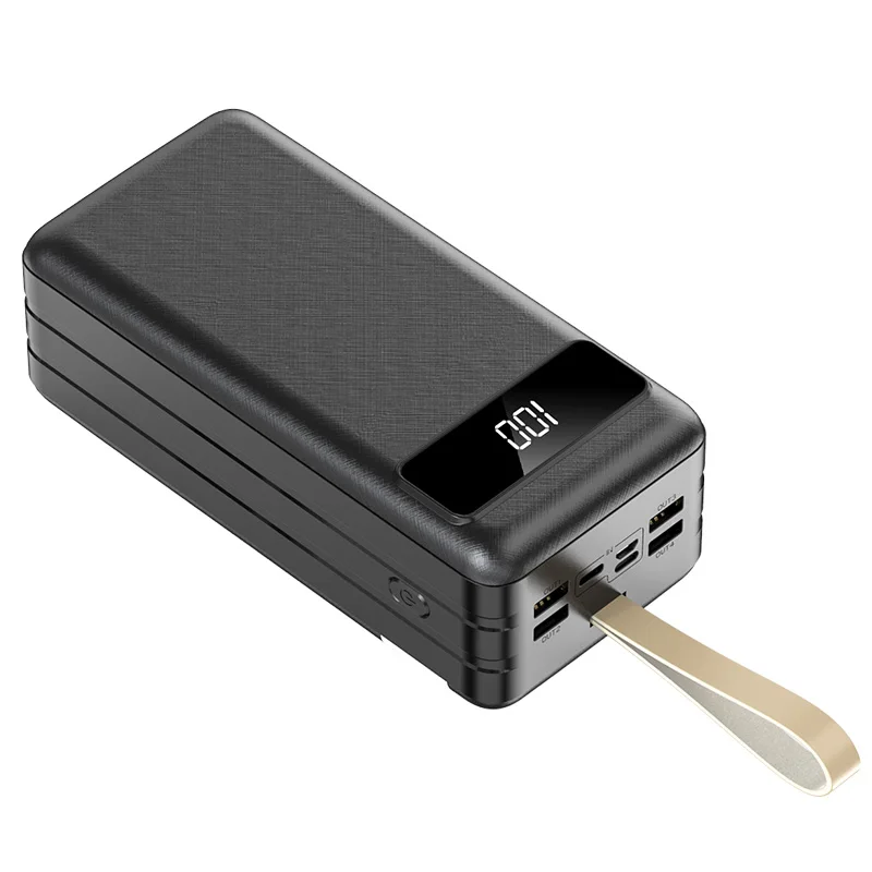 Huge capacity 80000mAh 4USB Output power bank LED Display and Flashlight function 80000 mAh